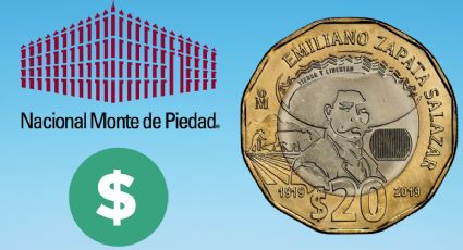 ¿Cuánto te va a pagar Monte de Piedad por tu moneda de 20 pesos de Emiliano Zapata a partir de 2026?