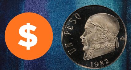 ¿La tienes? Esta antigua moneda de 1 peso con la efigie de Morelos se cotiza hasta en 50 mil