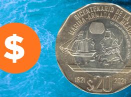 Así es la moneda de 20 pesos conmemorativa de la fundación de Veracruz que se vende en 250 mil