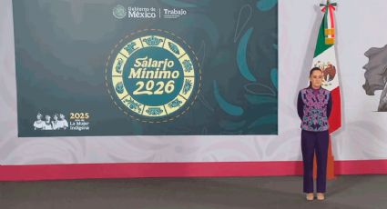 Salario mínimo: Anuncia incremento del 13% para 2026, se queda en 315.04 pesos