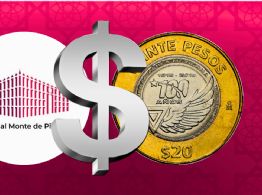 ¿Cuánto te da Monte de Piedad por tu moneda conmemorativa de 20 pesos de la Fuerza Aérea en diciembre?