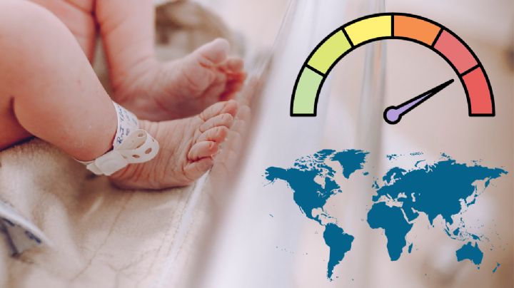 MAPA revela qué continentes concentrarán la mayor cantidad de nacimientos en 2026