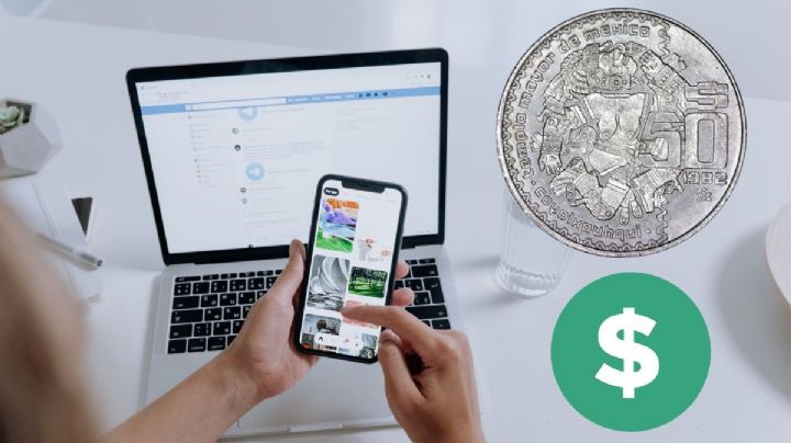 7 apps donde vender tu moneda antigua de 50 pesos de la diosa lunar de manera segura y a buen precio