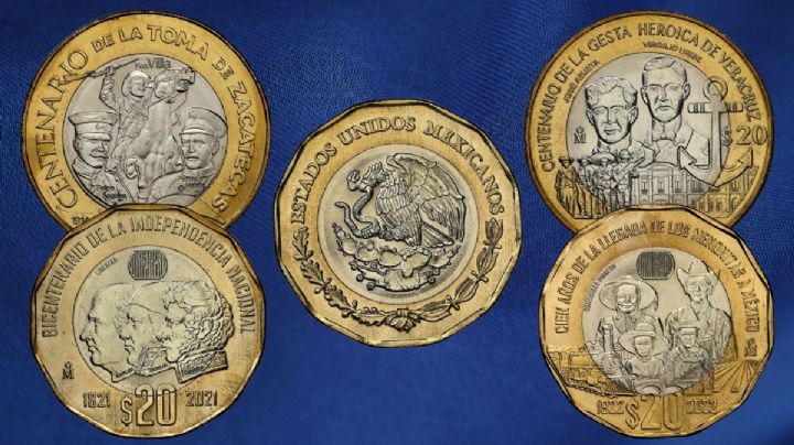 ¿Quieres vender tus monedas de 20 pesos a buen precio? En esta exposición numismática puedes hacerlo