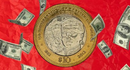 Esta moneda de 10 pesos conmemorativa se VENDE en medio millón por estar en PERFECTO estado