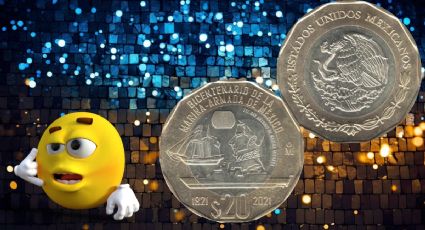 Moneda de 20 pesos se vende en 6 millones porque es una de las de 12 lados más escasas en México
