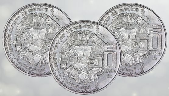 Moneda antigua de 50 pesos de Coyolxauhqui vale 480 mil porque es de año con más escasez de piezas