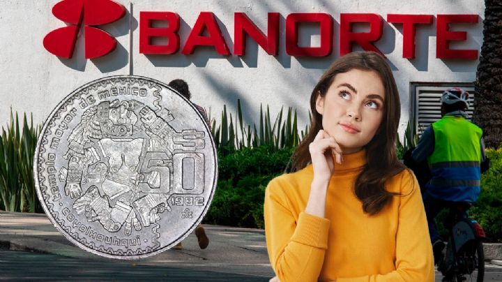 Esta es la moneda de 50 pesos que Banorte te compra en más de 70,000 pesos en abril y mayo 2025