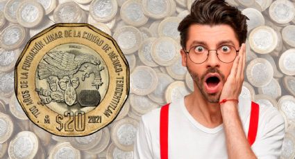 La moneda de 20 pesos que se vende en 750 mil porque le hizo ganar famoso premio mundial a Banxico