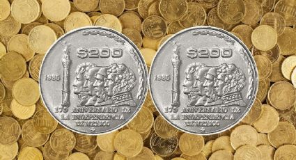 ¿Cuánto me da Banco Azteca por mi moneda de 200 pesos del 175 aniversario de la independencia?