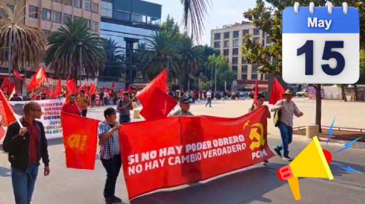 ¿Qué estados participarán en la megamarcha y huelga de maestros el jueves 15 de mayo?