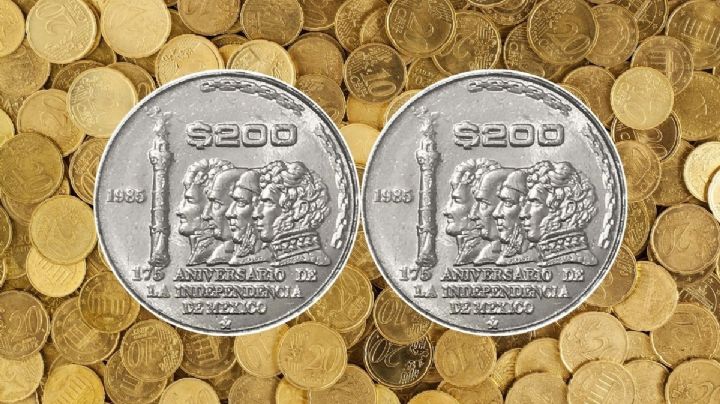¿Cuánto me da Banco Azteca por mi moneda de 200 pesos del 175 aniversario de la independencia?
