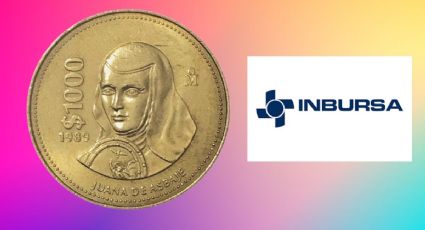 ¿En cuánto te compra Inbursa tu moneda antigua de 1,000 pesos de Sor Juana en mayo 2025?