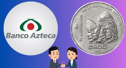 ¿Cuánto paga Banco Azteca por la moneda antigua de 200 pesos a finales de mayo 2025?