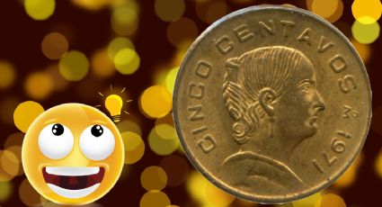 Moneda antigua de 5 centavos de La Corregidora vale 3 millones porque es de las últimas que se acuñó