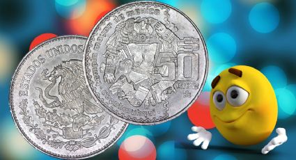 Moneda antigua de 50 pesos de Coyolxauhqui vale 3 millones; es de 1983 año con menos piezas acuñadas