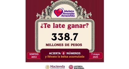 Resultados Melate, Revancha y Revanchita 4053 de hoy 7 de mayo 2025: GANADORES