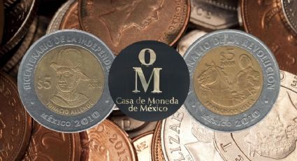¿Cuánto te paga Casa Moneda por un par de monedas conmemorativas de 5 pesos en junio 2025?