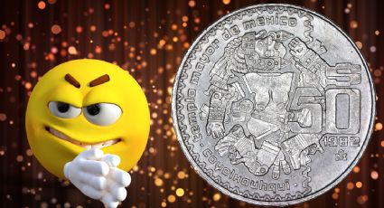 Moneda antigua de 50 pesos protagonizada por la hermana de Huitzilopochtli vale 2 millones