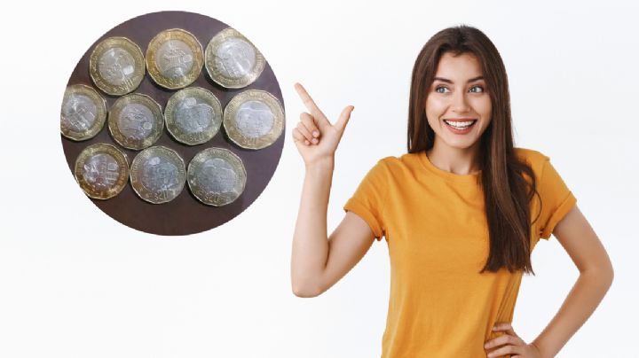 Colección de monedas de 20 pesos se vende en 1,000,000 por tener a una con premio internacional