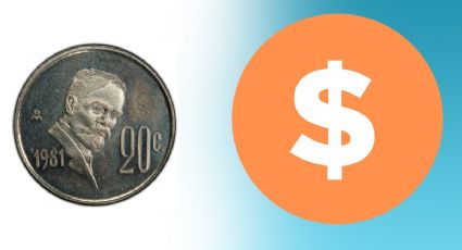 Moneda antigua de 20 centavos vale 400 mil por diseño con héroe que inició la Revolución en Coahuila
