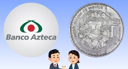 ¿Cuánto me da Banco Azteca por mi moneda antigua de 50 pesos en la segunda quincena de junio?
