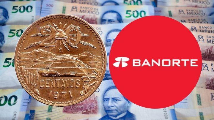 ¿Cuánto me paga Banorte por mi moneda antigua de 20 centavos de la pirámide del Sol de Teotihuacán?
