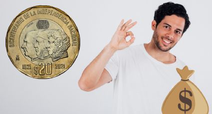 ¿Cuánto es lo máximo que te pueden pagar por tu moneda de 20 pesos de las 3 caras a mitad de 2025?