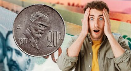 ¿Cuánto es lo máximo que me pagan por moneda antigua de 20 centavos de la que solo hay 998 piezas?