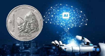 ¿En cuánto puedo vender la moneda antigua de 200 pesos con 4 cabezas en junio, según la IA?