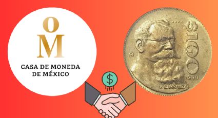 ¿Cuánto te da Casa de Moneda por su moneda conmemorativa de 100 pesos a finales de junio?