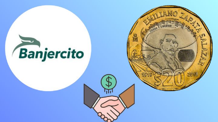 ¿Cuánto te da Banjército por tu moneda de 20 pesos de Emiliano Zapata en la primera semana de julio?