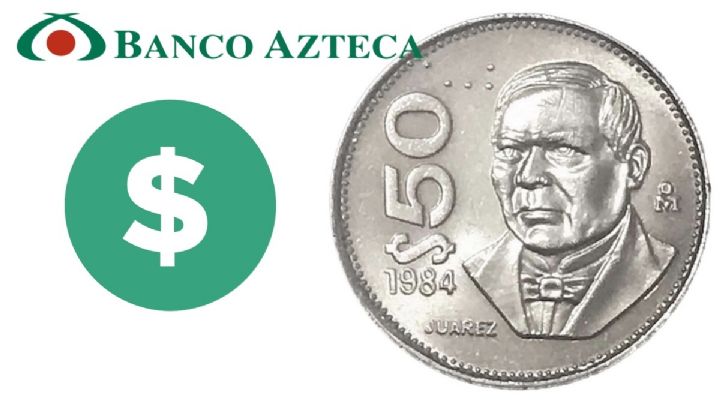 ¿Cuánto me paga Banco Azteca por moneda antigua de 50 pesos con primer presidente indígena de la Corte?