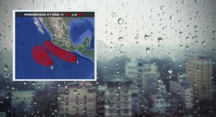 2 posibles ciclones podrían traer lluvias torrenciales en estos estados del 7 al 9 de junio