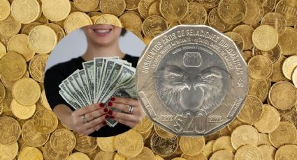 Moneda de 20 pesos se vende en 550,000 por diseño de las dos águilas; ¿qué significan?