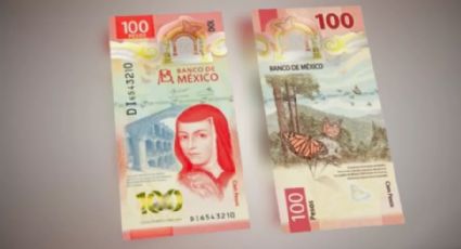 Billete de 100 pesos con serie capicúa se vende en casi 1,000,000 de pesos