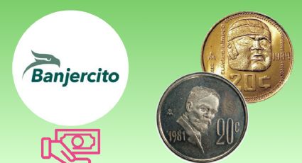 ¿Cuánto te da Banjército por tu moneda antigua de 20 centavos en la segunda semana de julio?