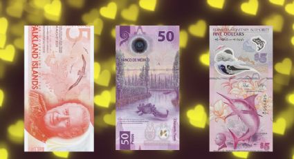 ¿Cuáles son los 5 billetes más bonitos del mundo hasta 2025? Sí, uno de ellos es orgullosamente mexicano