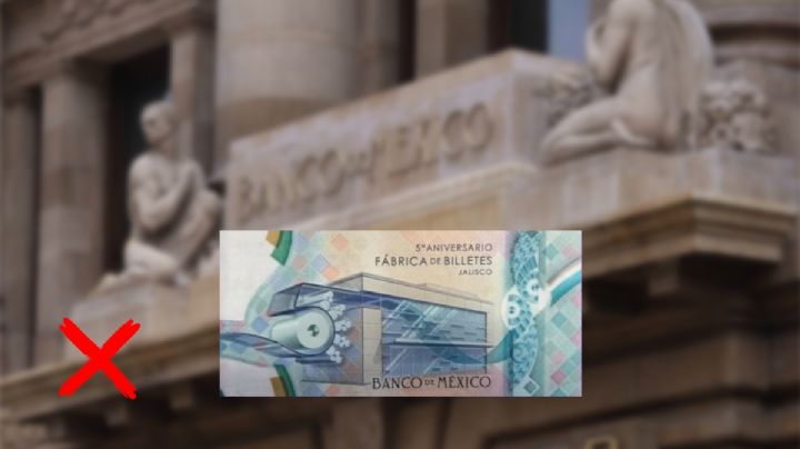Banxico anuncia que este billete conmemorativo NO es válido para hacer pagos en 2025