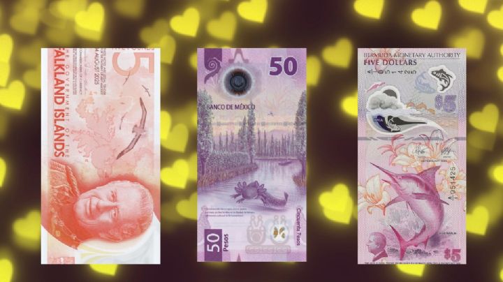 ¿Cuáles son los 5 billetes más bonitos del mundo hasta 2025? Sí, uno de ellos es orgullosamente mexicano