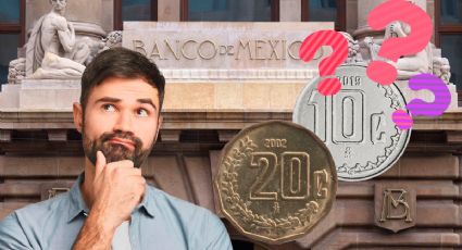 ¿Cuándo van a dejar de circular y desaparecer las monedas de 10 y 20 centavos? Banxico te lo aclara
