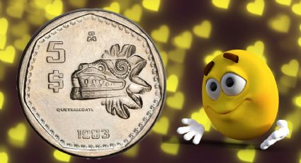 La moneda antigua mexicana de 5 pesos que vale 3 millones por su diseño con el planeta Venus