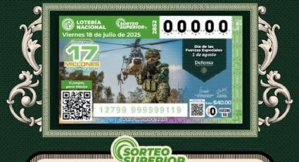 Lotería Nacional: Números ganadores del Sorteo Superior 2852 del viernes 18 de julio
