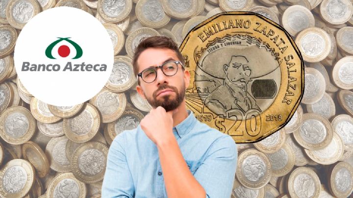 ¿Cuánto dan por una moneda de 20 pesos de Emiliano Zapata en el Banco Azteca en julio 2025?