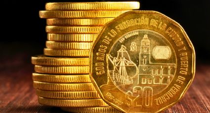 Colección de monedas de 20 pesos conmemorativas con premios internacionales se vende en 2,000,000