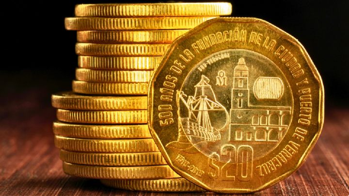 Colección de monedas de 20 pesos conmemorativas con premios internacionales se vende en 2,000,000