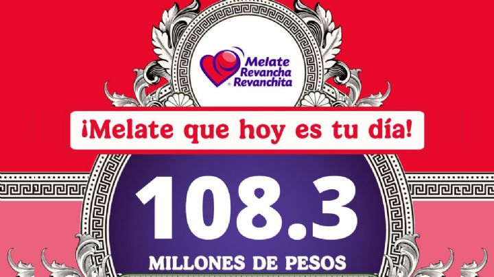Sorteo Melate, Revancha y Revanchita 4087: Números ganadores del 25 de julio