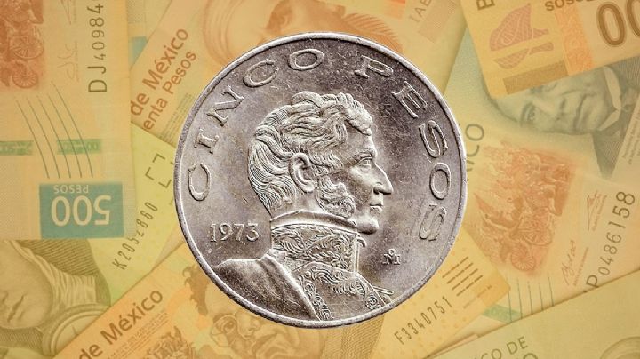 La colección de monedas antiguas de 5 pesos que vale 2 millones por su diseño con Vicente Guerrero