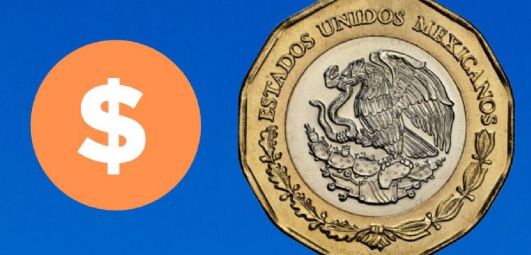 La moneda de 20 pesos que se vende en 3 millones por su diseño de águila devorando a una serpiente