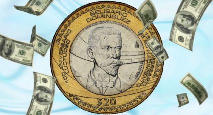 Es una de las monedas de 20 pesos más deseadas por los coleccionistas porque solo existen 985 mil